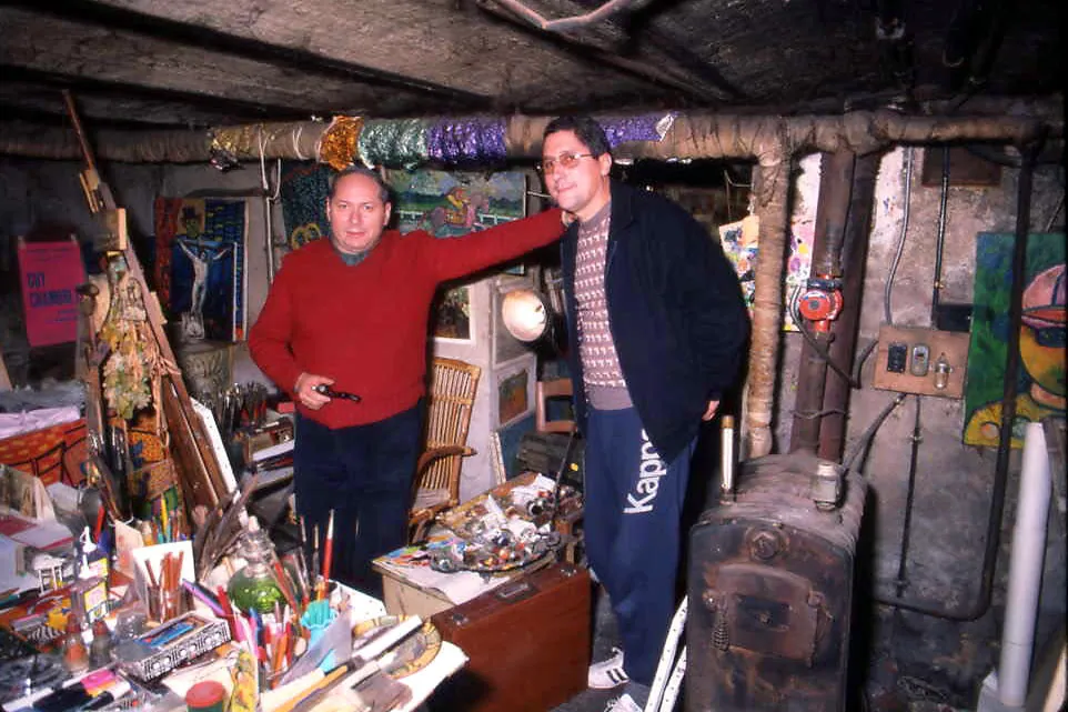 photo de Guy et de Michel Couqueberg