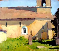 peinture : Eglise de Fixey