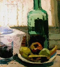 peinture : Bouteille