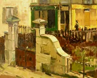 peinture : Rue Lenotre