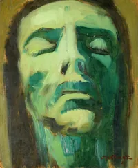 peinture : Christ mort