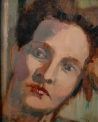 peinture : Portrait de Lucienne