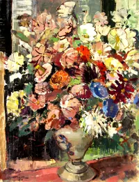 peinture : Bouquet