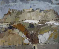 peinture : La Butte de Talant