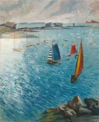 peinture : A Trégastel 1