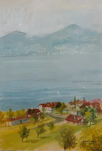 peinture : St Gingolph