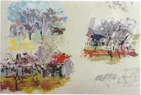 peinture : Planche paysages des hautes Côtes