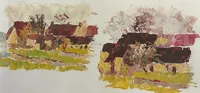 peinture : Planche de paysages