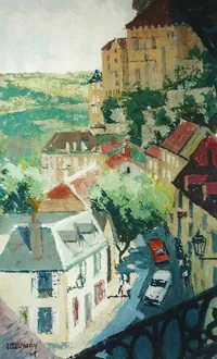 peinture : Rocamadour