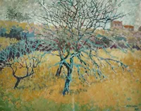 peinture : Les jardins de Talant