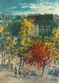peinture : Cours Fleury, Dijon