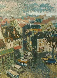 peinture : Place Garibaldi