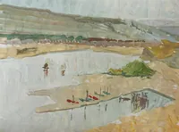 peinture : Lac Kir