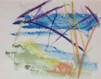 peinture : Les joncs
