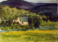 peinture : Le moulin I