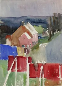 peinture : La Fillotte
