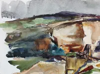 peinture : Carrière à Talant II
