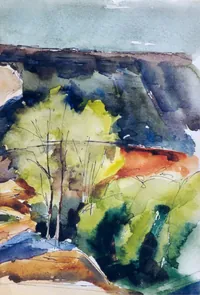 peinture : Combe bourguignonne