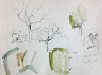 peinture : Pont Génois à Sartene