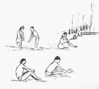 peinture : Plagistes à Chalain III