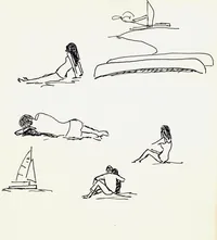 peinture : Plagistes à Chalain VII