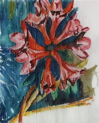 peinture : Fleurs