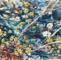 peinture : Marguerites
