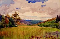 peinture : Prairies II