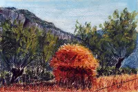peinture : La meule de paille