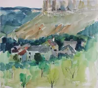 peinture : Baume les Messieurs II