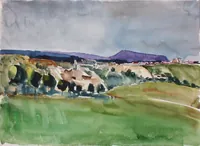 peinture : Carrières vers Champagnole