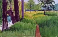 peinture : Bords de Seille III