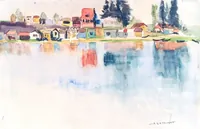 peinture : Reflets