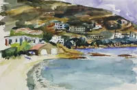 peinture : Hangar à bateaux