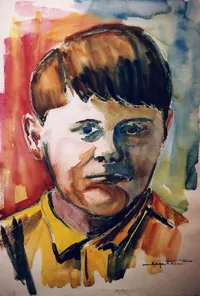 peinture : Enfant