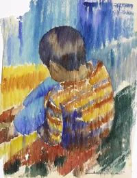 peinture : Portrait d'enfant I