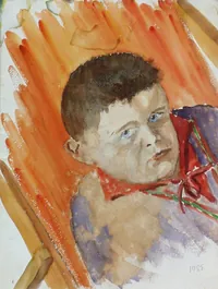 peinture : Portrait d'enfant III