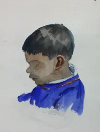 peinture : Portrait d'enfant II