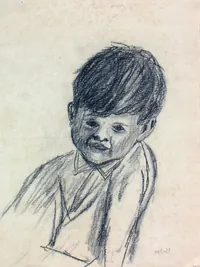 peinture : Esquisse d'enfant II