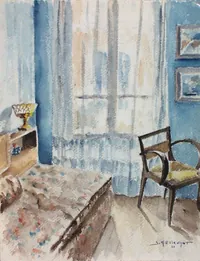 peinture : Intérieur I