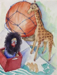 peinture : Les jouets