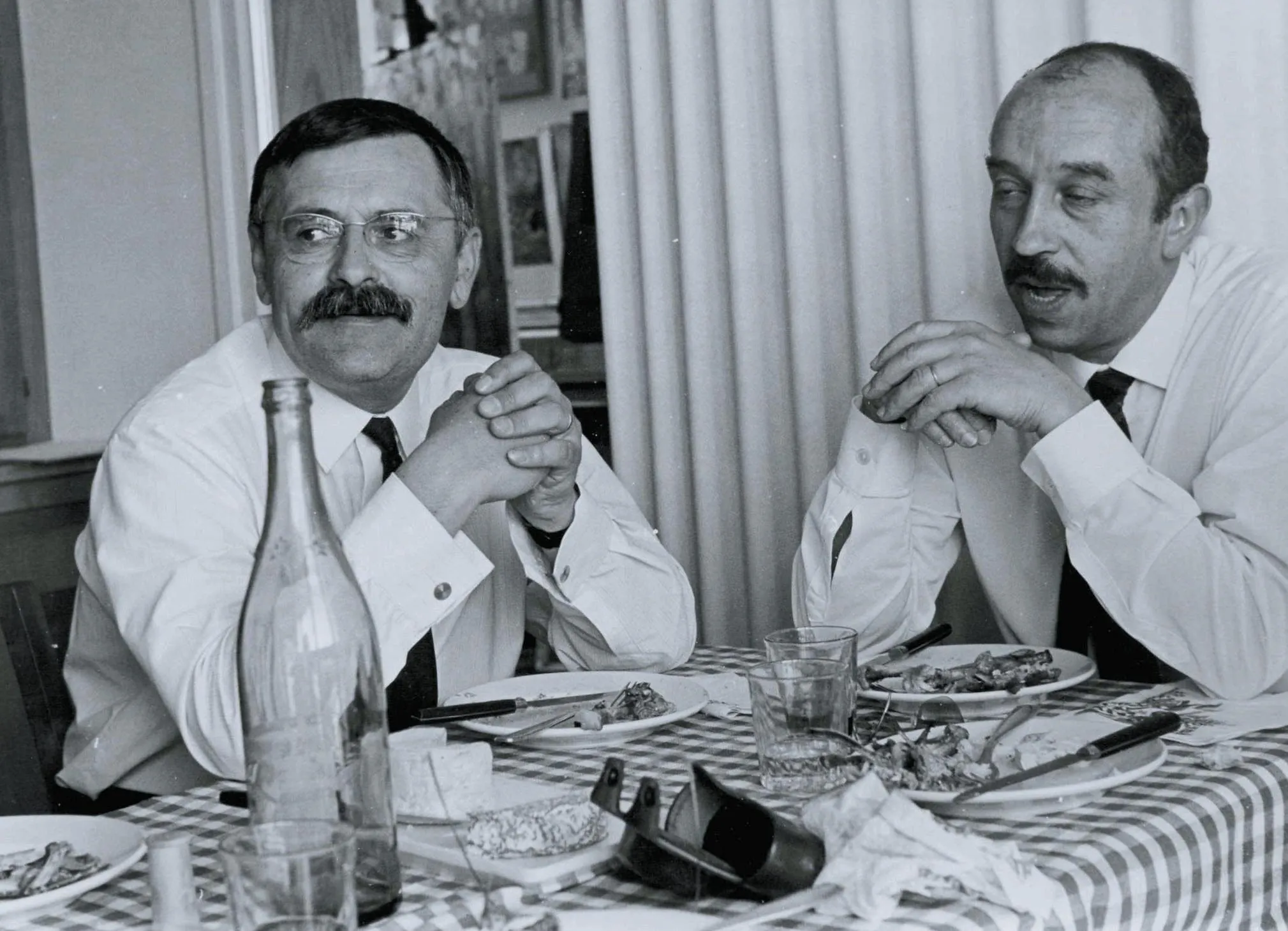 Serge Etievanti et Jacques Petit