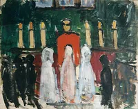 peinture : La communion