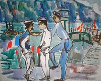 peinture : Les capitaines