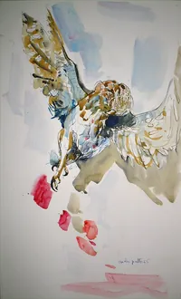 peinture : Le hibou n°1