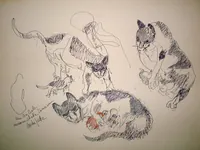 peinture : Les chats n°2
