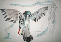 peinture : L'oiseau n°10