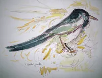 peinture : La pie n°1
