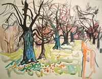 peinture : Les arbres n°41