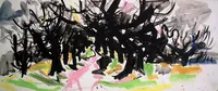 peinture : Les arbres n°44